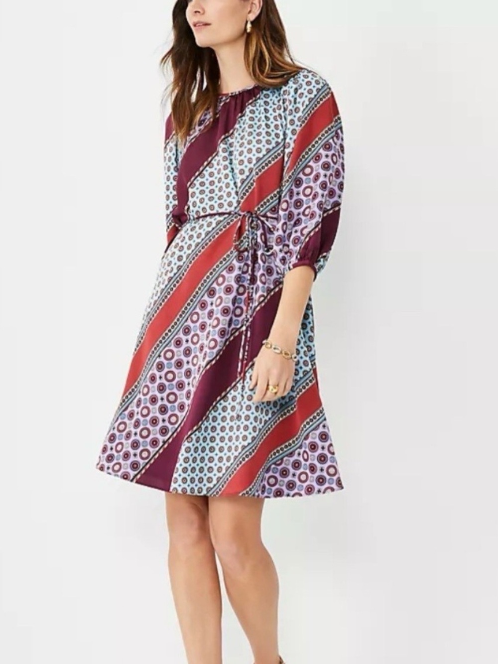 Ann Taylor Midi Dress NWT - Picture 2 of 11